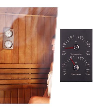 Colcolo 2-in-1 Sauna Thermometer & Hygrometer - Accurate Indoor Temperature Measuring Device for Family Sauna Rooms - Essential Sauna Accessories - Buy Online on GoSupps.com