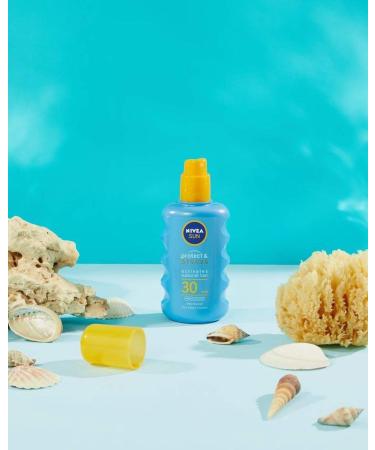 Nivea Protect and Bronze Sun Spray SPF 50 - 200ml | Buy Internationally | Ultimate Sun Protection - Buy Online on GoSupps.com