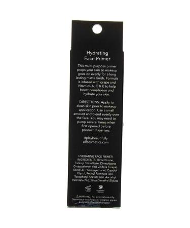 E.L.F. Poreless Face Primer - Clear 1.01 fl oz | Best Makeup Base for Smooth Skin - Buy Online on GoSupps.com