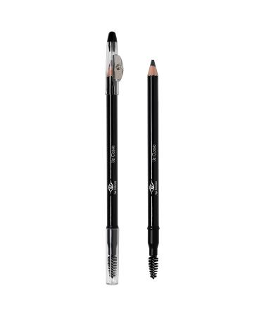 Eye Embrace Liz Classic Warm Medium Gray Wooden Eyebrow Pencil - Waterproof, Cruelty-Free - Buy Online on GoSupps.com
