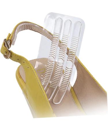 4 Sets Heel Wear Stickers & Gel Inserts | Invisible Shoe Grips for Loose Shoes - Comfort & Support for Sandals & Heels - Buy Online on GoSupps.com