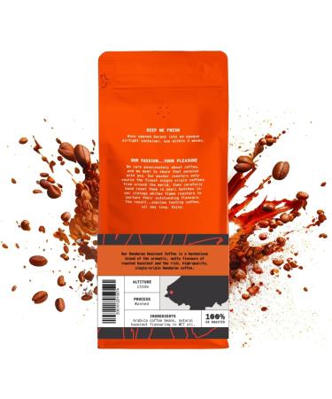 Honduras Hazelnut Flavoured Ground Coffee 227g Bag | Nuts & Cocoa Notes | Medium Roast Arabica | Single Origin | Omni Grind | (We Are Coffee Co) - Buy Online on GoSupps.com