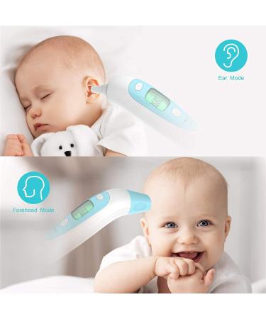 Mosen Baby Thermometer - 4-in-1 Infrared Fever Thermometer for Kids & Adults - Buy Online on GoSupps.com