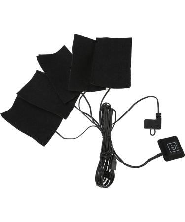 USB Electric Heating Pad | Adjustable Temperature Warmers for Clothes | Five Heating Elements | International Shipping Available - Buy Online on GoSupps.com