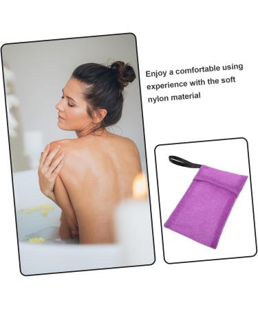 DRESSOOS Bath Bag Soap Color Shampoo Purple Take a Bath Nylon Net Bag - Buy Online on GoSupps.com