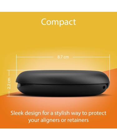 Invisalign Aligner and Retainer Case - White Retainer Holder for Storage - Buy Online on GoSupps.com