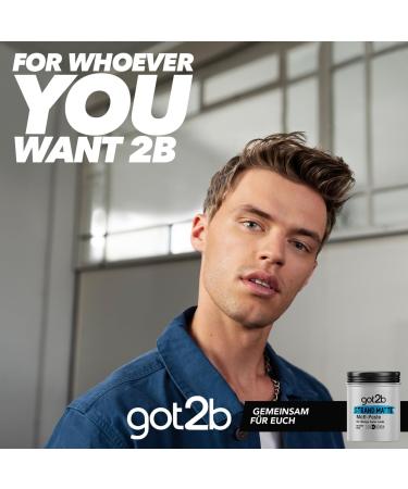 GOT2B Beach Matte Paste 100ml - Surfing Style Styling Paste for Textured Looks | Medium Hold | 6 Pack - Buy Online on GoSupps.com
