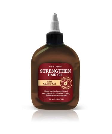 Hair Chemist Strengthen Hair Oil with Castor Oil 2.5 ounce