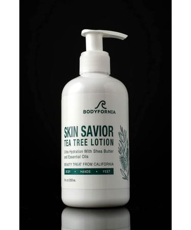 Skin Savior Super Moisturizing Cream Lotion | Vegan Body Moisturizer with Shea Butter & Essential Oils | Hydrating Lotion for Hands Feet & Body | 250ml - International Shipping Available - Buy Online on GoSupps.com