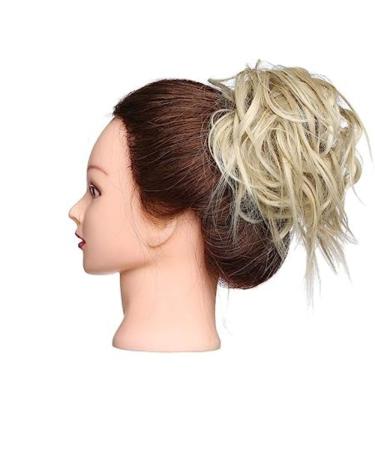 Tess Hair Part Dutt Hair Tie | Medium Blonde Hair Extensions for Women | 45g Smooth Knot Updo | Affordable Hair Accessories - Buy Online on GoSupps.com