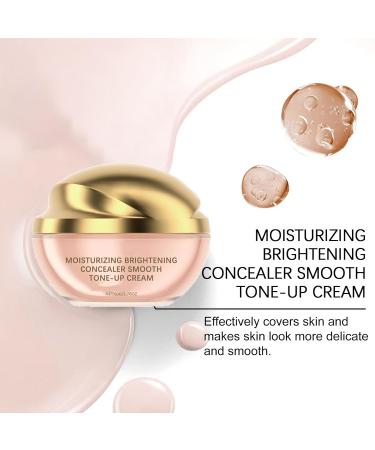  homomdy Brightening and moisturizing concealer smoothing toning cream lightweight waterproof foundation covers imperfections reduces blemishes and imperfections evens skin tone (2 pcs) - Buy Online on GoSupps.com