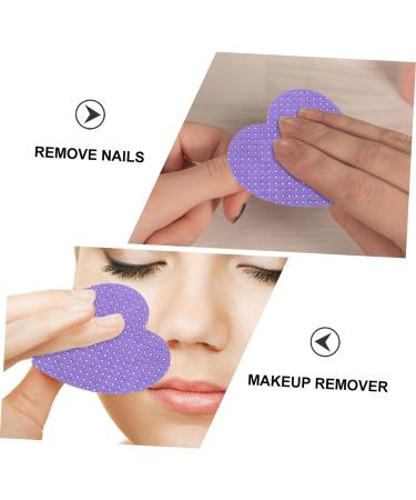 minkissy Lint Free Wipes Gel Nail Remover 200 sheets Removers Removal Heart Shaped Polish Makeup Nail Remover Wipes Travel Acrylic Nail Remover Lint Free Nail Wipes 4.8x4.8cm Purple - Buy Online on GoSupps.com