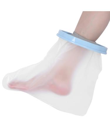 Yosoo Health Gear Tasting for shower room waterproof shower boot bag waterproof foot plaster cover reusable association protection for broken toes wounds burns