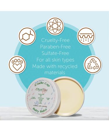 Organic Cradle Cap & Eczema Treatment - Calendula Cream with Manuka Honey & Lavender - Baby Skin Care (2oz) - Buy Online on GoSupps.com