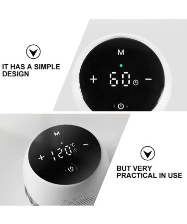 Portable Wireless Electric Fumigation Instrument Moxibustion Device 28 Gears Temperature Control Smokeless 2350mAh Battery Capacity for Male Female Elder - Buy Online on GoSupps.com