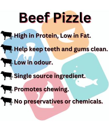 Express Pet Supplies Extra Long Thick Beef Pizzle Sticks 3 x 20cm | Bully Sticks | 100% Natural Dog Treat | Organic | Dental Stick | Long Lasting Tough Chew - Buy Online on GoSupps.com