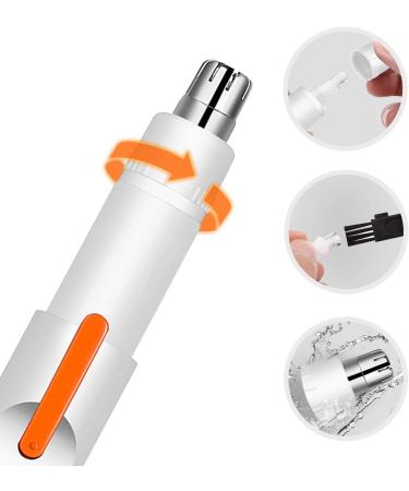 Professional USB Rechargeable Nose Hair Trimmer - Painless & Waterproof for Men & Women | Dual Edge Blades - Buy Online on GoSupps.com