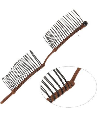 Vintage Clincher Comb Banana Hair Clips Metal Woven Thread 2 Pieces for Family (#1) - Buy Online on GoSupps.com