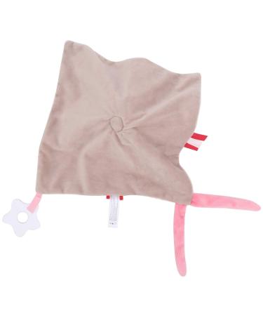 Baby Teether Towel Security Blanket - Cute Rabbit Soothing Plush Toy for Boys & Girls | Infant Lovey Gift | Soft & Comfortable - Buy Online on GoSupps.com