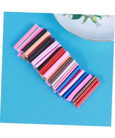 Housoutil 50pcs Scrapbooks DIY Nail Art Nail Art Stickers Material Cane DIY Manicure Supplies Scrapbook Book Fingertip Nail Rings Sticks Scatchbook Self Made 3D Cell Phone Polymer medium As Shown - Buy Online on GoSupps.com
