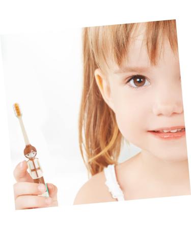 Angoily 12 Pcs Children's Toothbrush Set - Travel-Friendly Case & Manual Brushes for Kids - Buy Online on GoSupps.com