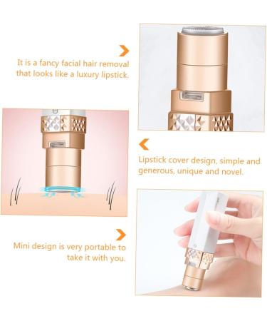 Healeved Facial Hair Removal Device Eyebrow Hair Trimmer Personal Care Tool Electric Nose Hair Remover Gift for Women - Buy Online on GoSupps.com