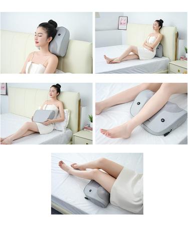 NSXAYIWE Neck Massager Cushion | Heated U-Shaped Neck Pillow for Home & Travel | Electric Neck-Shoulder Massage Pillow - Buy Online on GoSupps.com