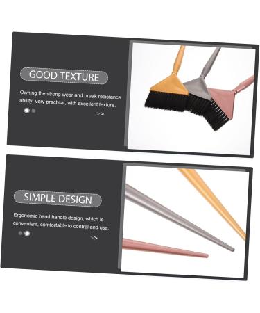 3 pi ces Set de Pinceaux pour Coloration des Cheveux Brosses Souples pour Teinture Facile et Pr cise Outil Coiffure Professionnel et Maison pour Balayage et Coloration Domicile - Buy Online on GoSupps.com