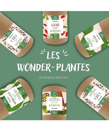 Organic brewer's yeast powder 100g - Wonder-Plantes - excellent nutritional qualities - concentrated in protein and fiber - Buy Online on GoSupps.com