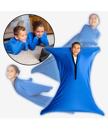 Bossge Sensory Body Sock for Children & Adults - Deep Pressure Relief for Autism & Sensory Processing Disorder | Large Pink 71x142cm - Buy Online on GoSupps.com
