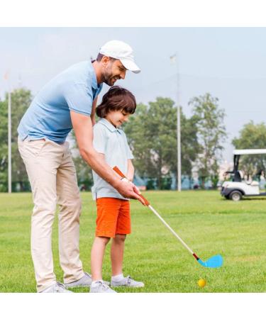 KONDAY Kids Golf Clubs Set - Children's Yard Sports Tools with Carry Bag and Soft Balls - Blue - Buy Online on GoSupps.com