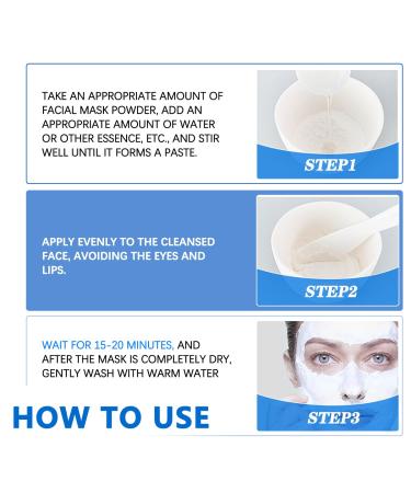 ZTSGU 2 Pcs Hyaluronic Acid Powder Low Molecular Weight Hyaluronic Acid Powder Organic for Skin Hydrating Nourish Face Water Soluble Serum. - Buy Online on GoSupps.com