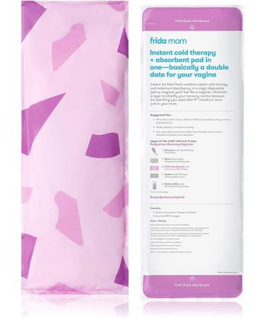 Frida Mom Rapid Relief Instant Ice Cold Pads - White | Soothing Postpartum Comfort | Shop Internationally - Buy Online on GoSupps.com