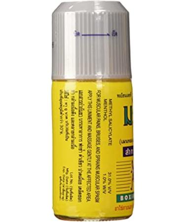 Namman Muay Thai Boxing Liniment 120ml - Fast-Acting Pain Relief Formula - Buy Online on GoSupps.com
