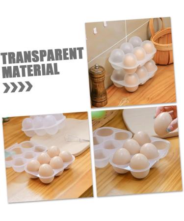 Alipis 2pcs Egg Storage Box Eggs Fridge Deviled Egg Tray Kitchen Egg Container - Trash Can - Buy Online on GoSupps.com