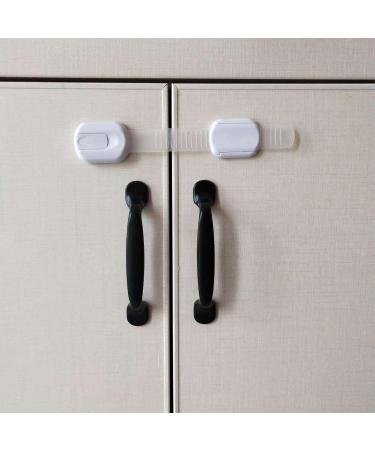 Jingling Child Safety Belt Locks - Self-Adhesive Cupboard & Fridge Drawer Locks for Ultimate Child Safety - Buy Online on GoSupps.com