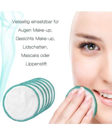 Bionobel 12 Reusable Cotton Pads | Sustainable Zero Waste Makeup Remover | Washable Cosmetic Pads | 100% Organic Cotton & Laundry Net - Buy Online on GoSupps.com