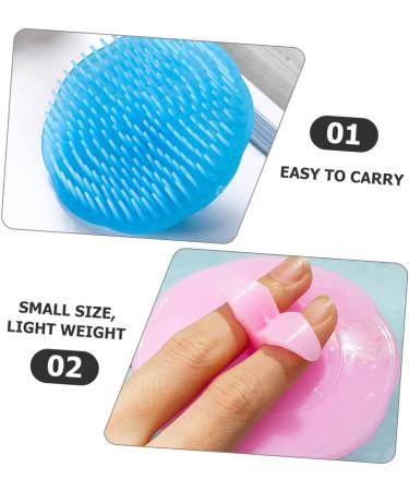 SEWOART 4-Piece Massage Shampoo Brush Set Scalp Massager for Hair Care | International Shipping Available - Buy Online on GoSupps.com