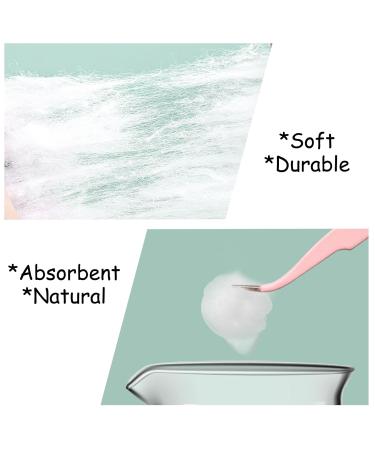 200 Cotton Balls - Round White Bouquet for Makeup Beauty Salon & Home Use | Ideal Nosebleed Plugs - Buy Online on GoSupps.com