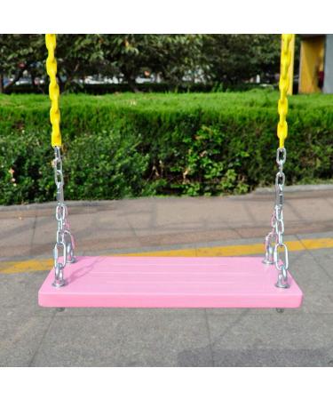 Ymeibe Swing Chains (2) Fully Coated with 4 Free Quick Links - Anti-Rust Iron Chains for Swing Set - Playground Kids Swing Seat Accessories - 660 Lb Capacity - Yellow - Buy Online on GoSupps.com