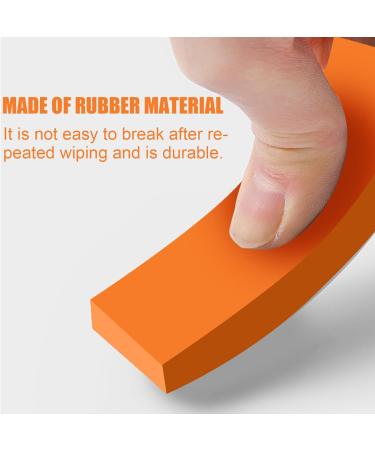 Rust Erasers for Metal Rubber Stainless Steel Decontamination Artifact Eraser - Stainless Steel Knives Rust Decontamination Artifact Dirt and Stains Remover Kitchen Tool Orange Color - Buy Online on GoSupps.com