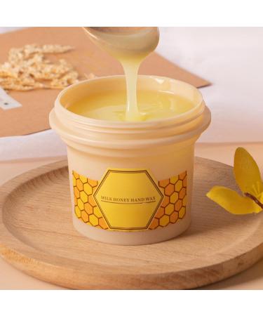 Masque pour les mains la cire de lait de miel cire pelable au miel exfoliation hydratante pour les mains adapt e aux mains gerc es 300g - Buy Online on GoSupps.com