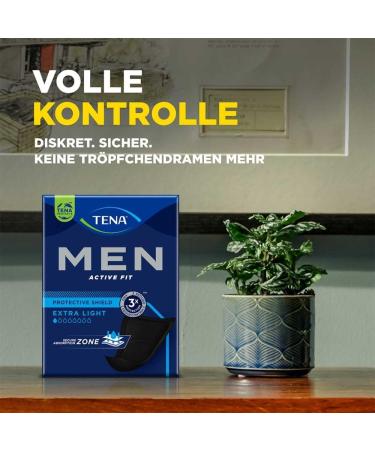 TENA MEN Active Fit Level 0 Incontinence Pads - 14 pcs | Reliable Care for Active Lifestyles | Buy Internationally - Buy Online on GoSupps.com