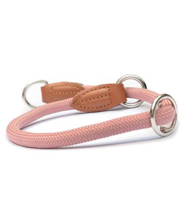 Leisegr n Paracord dog collar adjustable | Nylon dog collar | Devon model | Pink | Size: M Palish Rose M - Buy Online on GoSupps.com