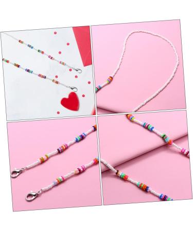 HAPINARY 2pcs Mask Anti-Drop Chain Shot Glasses - Custom Polymer Clay Sunglasses for Kids | International Shipping Available - Buy Online on GoSupps.com