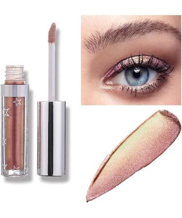  Allbestaye Long Lasting Eyeshadow Liquid Makeup Shimmering Metals Shiny Pen Waterproof Eyeshadow 112 3ml Pack of 1 - Buy Online on GoSupps.com