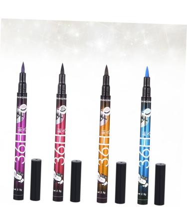 Beavorty Eyeliner Waterproof Pen 3pcs Eyeliner Liner Water-proof Blue Liquid Creative Colored Non-staining Eye Liquid Liner 1 count (Pack of 1) As Shownx3pcs - Buy Online on GoSupps.com
