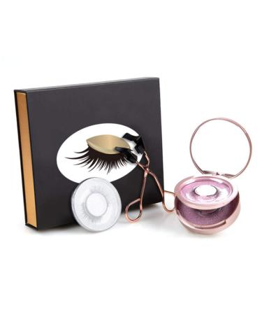 Magnetic Eyelashes 6 False Eyelash And Applicator For Natural Look Soft Natural Look Reusable Eyelashes Eyelashes Applicator For Brighter Eyes Stunning Look Eyelashes Individual Kit