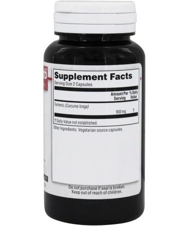 Kroeger Herb Products Turmeric 950mg Joint Support & Antioxidant Supplement - Vegetarian Non-GMO No Preservatives or Fillers Made in USA - Buy Online on GoSupps.com
