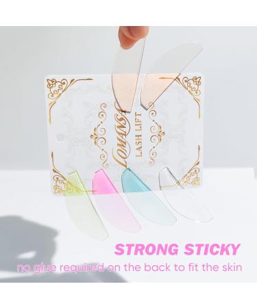 Lomansa Lash Lift Pads Lash Lift Shields Only for No.1 Perming Step Ultra Thin and Sticky Multiple Uses as Eye Patches or Lash Lift Ribbon for Salon (Rose) - Buy Online on GoSupps.com